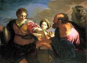 Carlo Maratti Rebecca and Eliezer at the Well oil painting reproduction